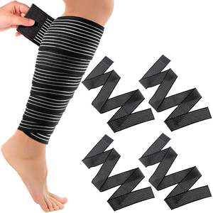 Supporto elastico sportivo regolabile traspirante per il ginocchio