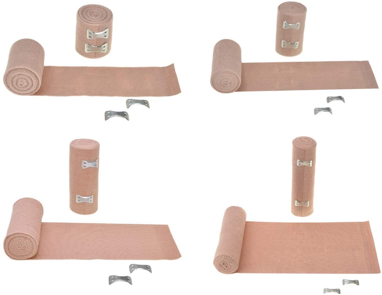 Compressioni Stretched Bandaggi sportivi elastici con chiusura a clip