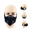 Maschera da ciclismo antipolvere anti-inquinamento con filtro e valvola